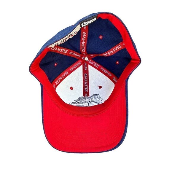 Gonzaga Zags Bulldogs Fitted Zephyr Hat wool Blend Size 7 1/4 ncaa - Picture 4 of 5